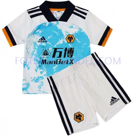 Barn Fotballdrakter Wolverhampton Wanderers Borte 2020-21 Kortermet